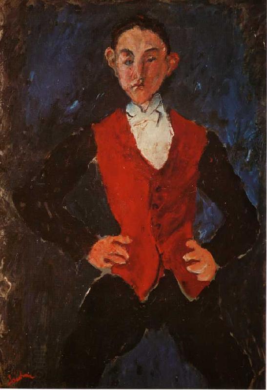 Chaim Soutine Portrait of a Boy oil painting picture